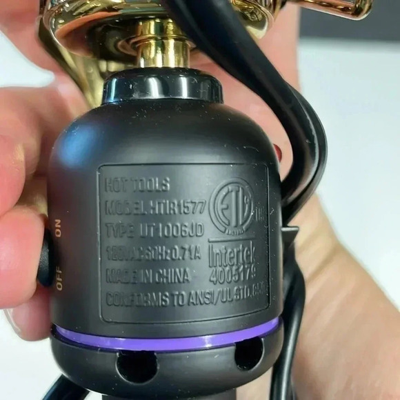 HOT TOOLS Pro Artist 24K Gold Jumbo Curling Iron | Long Lasting, Defined Curls - Picture 5 of 5